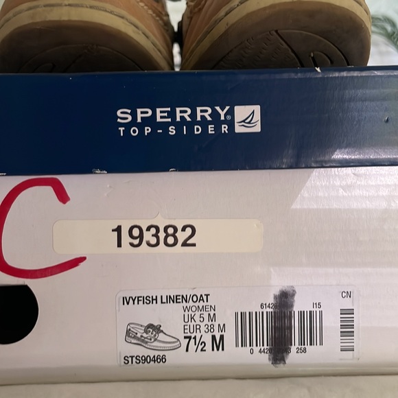 Gently used sperry ivyfish topsides 7.5 - Picture 7 of 7